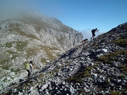 19 Io con Erica e Dory ci avviamo sulla variante alpin. per l'Arera...